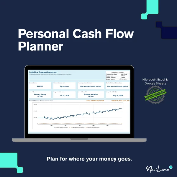 Personal Cash Flow Planner cover image